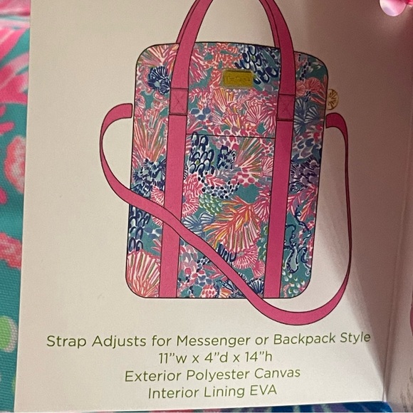 Lilly Pulitzer Backpack Cooler Splendor in the Sand - Picture 11 of 12